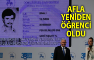 Binali Yıldırım İzmir Dokuz Eylül Üniversitesi öğrencisi oldu