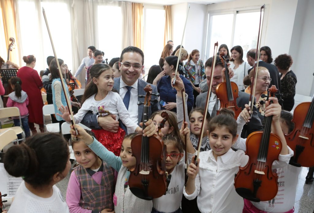 Çocuk Senfoni Orkestrasına yeni yetenekler