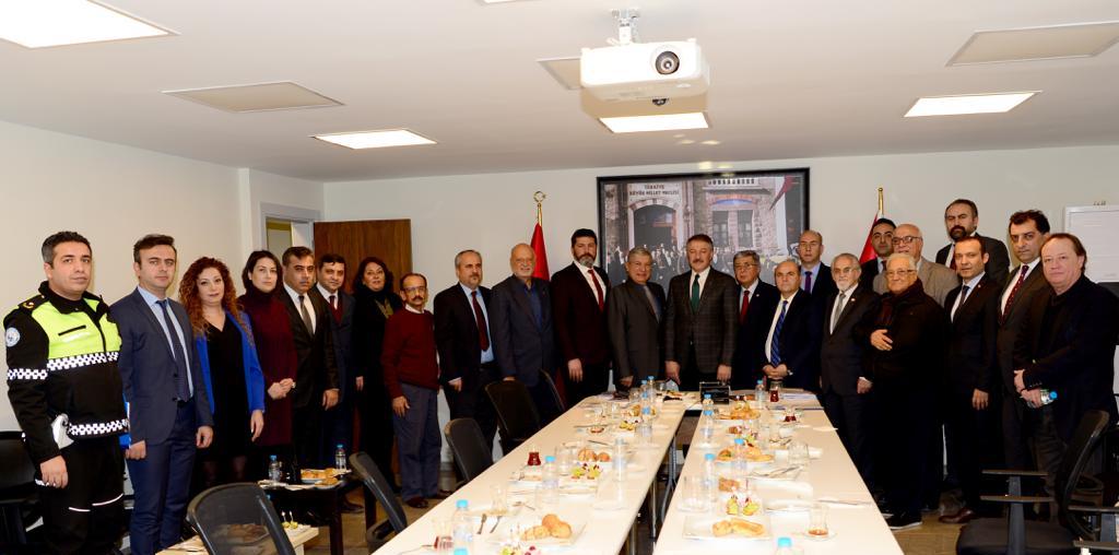 İZMİR EMNİYET MÜDÜRÜ HÜSEYİN AŞKIN İZMİR MEDYA PLATFORMU İLE BİRARAYA GELDİ