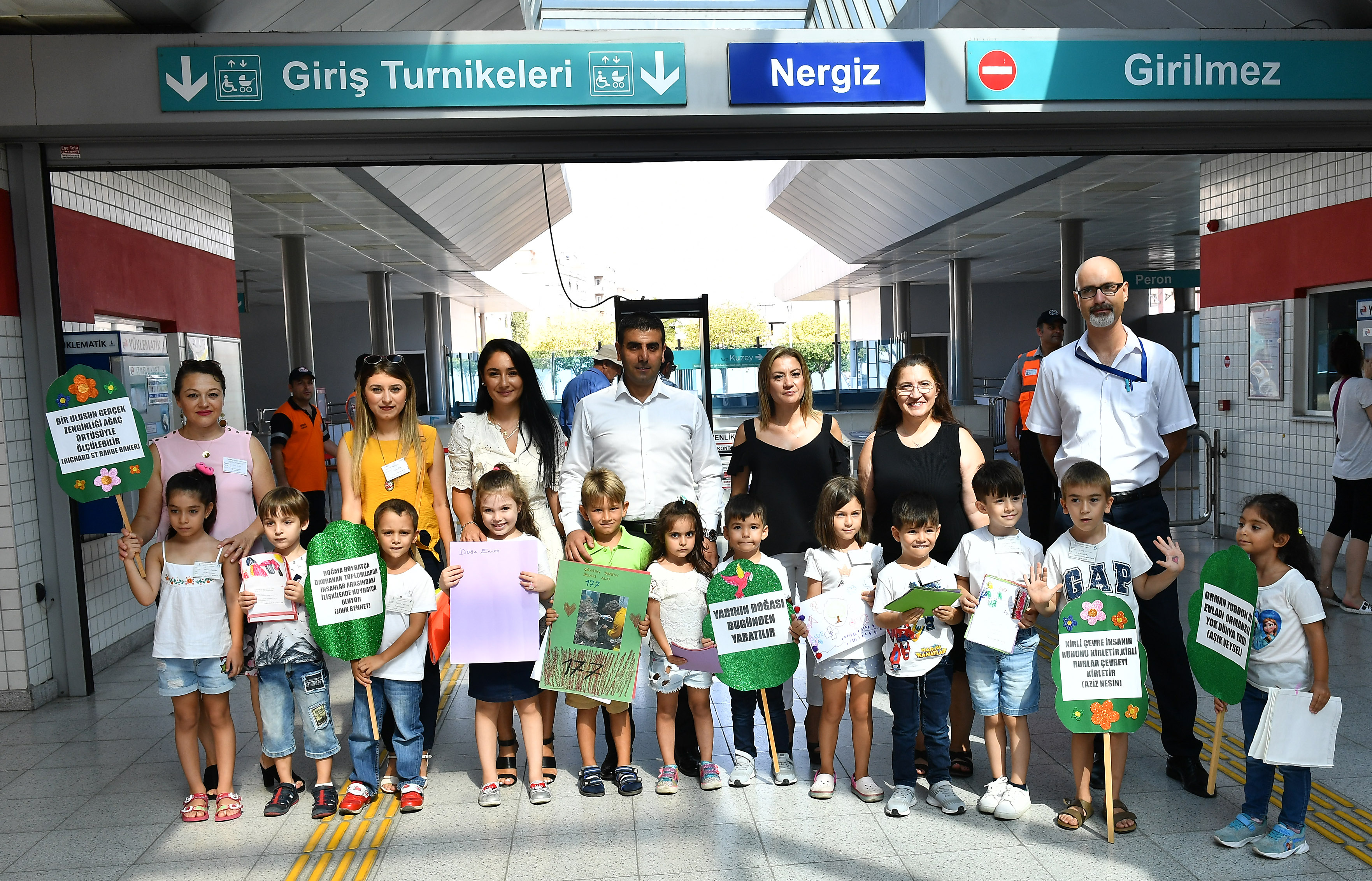 Tunç Soyer'in çağrısına anaokulu öğrencilerinden destek