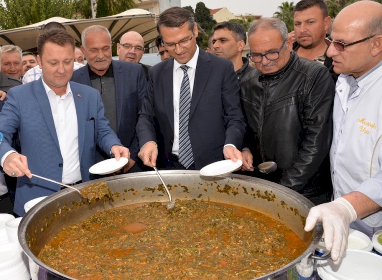 Menemen Belediyesi’nden ıspanak üreticisine destek