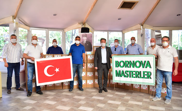 Bornovalı masterlerdan örnek bağış