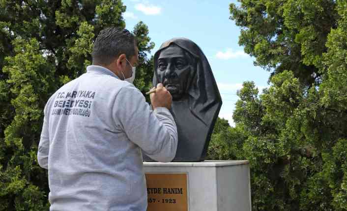 Karşıyaka’nın simge heykelleri bakımda