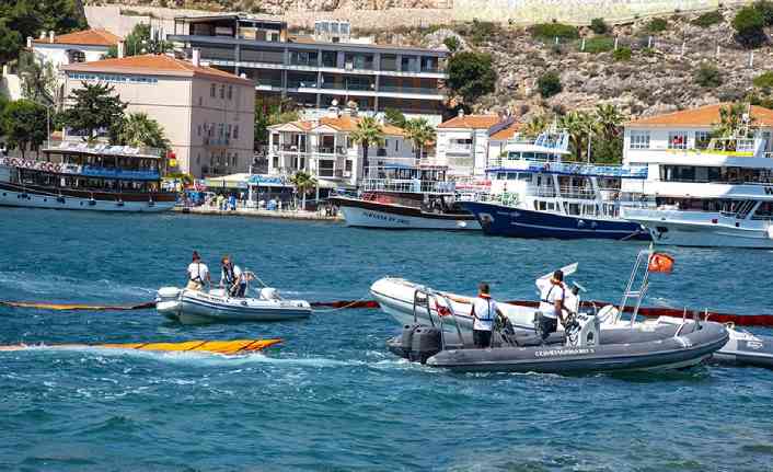 Çeşme Marina’dan iki acil durum tatbikatı bir arada