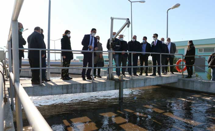 Pis sular arıtılarak Gediz Nehri'ne bırakılıyor