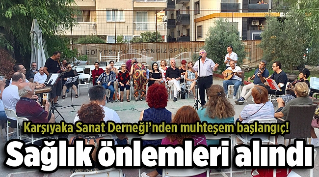 Karşıyaka Sanat Derneği’nden muhteşem başlangıç