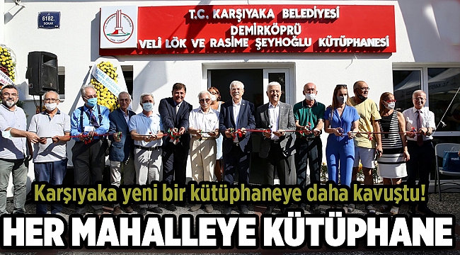 “Veli Lök ve Rasime Şeyhoğlu Kütüphanesi” açıldı