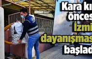 Kara kış öncesi İzmir dayanışması başladı