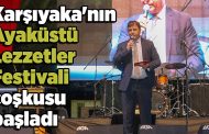 Karşıyaka'nın Ayaküstü Lezzetler Festivali coşkusu başladı