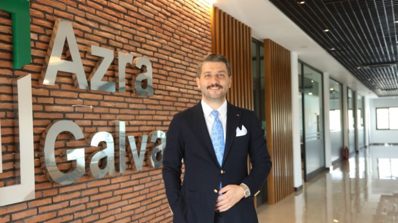 İzmir’in en büyük sıcak daldırma galvaniz tesisi Azra Galvaniz açıldı