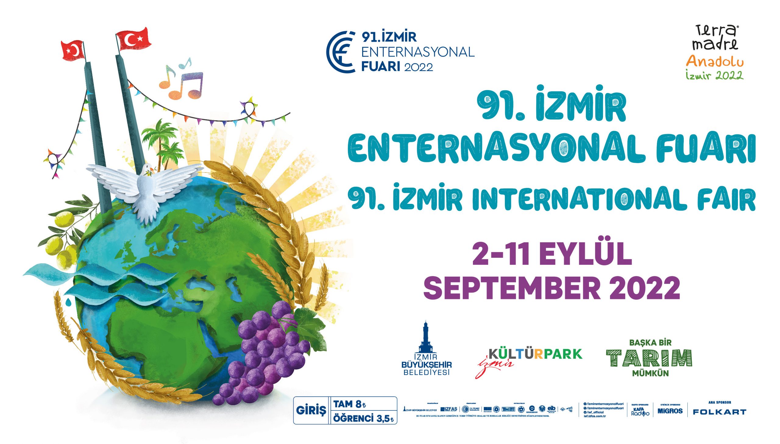 İzmir Enternasyonal Fuarı 91. kez kapılarını açıyor
