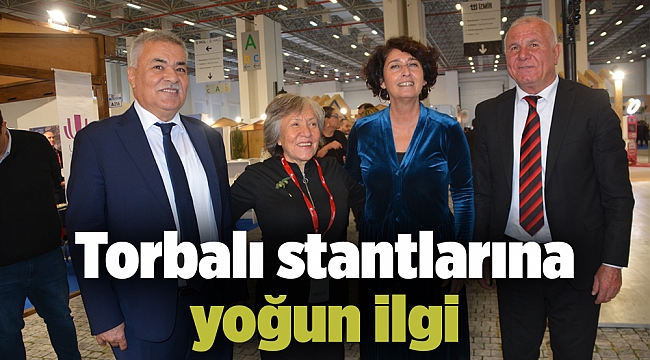 Torbalı stantlarına yoğun ilgi