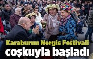 Karaburun Nergis Festivali coşkuyla başladı