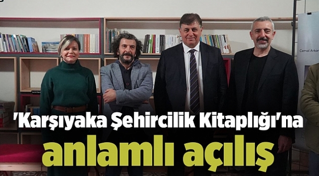 'Karşıyaka Şehircilik Kitaplığı'na anlamlı açılış