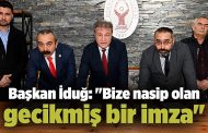 Başkan İduğ: 
