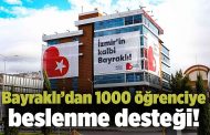 Bayraklı’dan 1000 öğrenciye beslenme desteği!