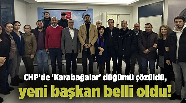 CHP'de 'Karabağalar' düğümü çözüldü, yeni başkan belli oldu!