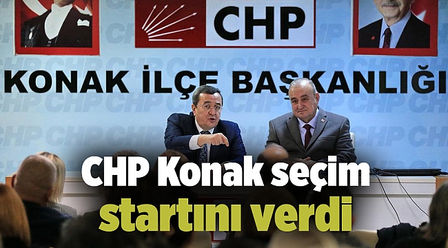 CHP Konak seçim startını verdi