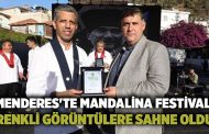 Menderes'te Mandalina Festivali renkli görüntülere sahne oldu